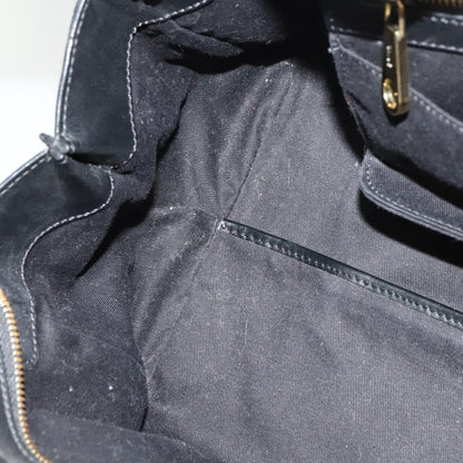 Chloe Alice Satchel Leather, BLACK, LEATHER, Handbag