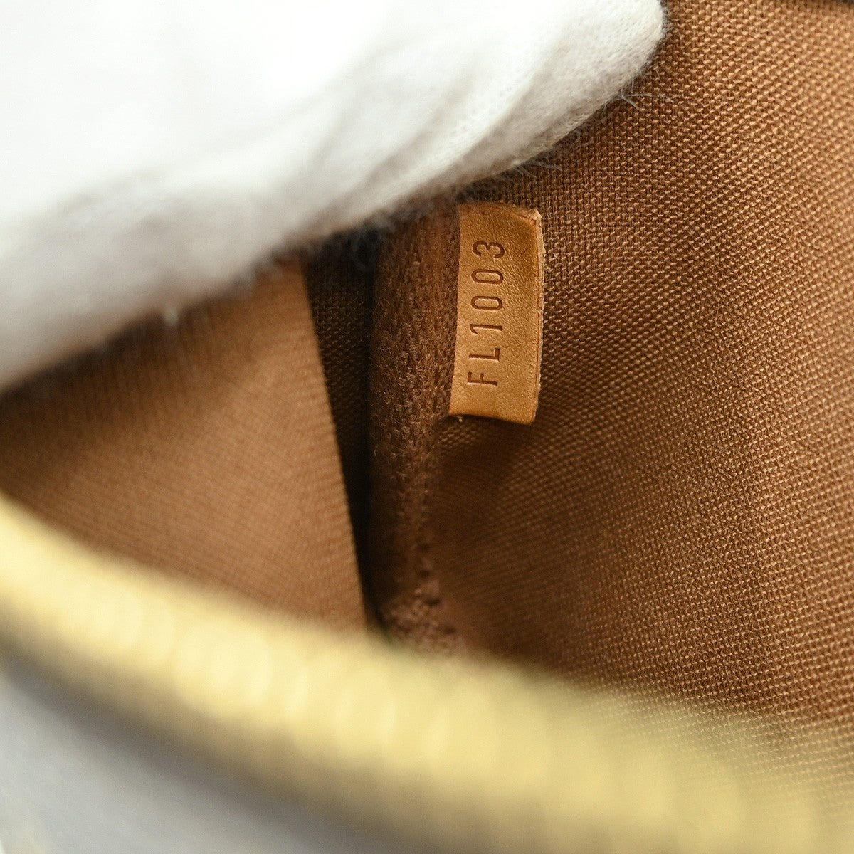 Louis Vuitton Mini pochette accessoires Canvas, BROWN, CANVAS, Clutche & pouche