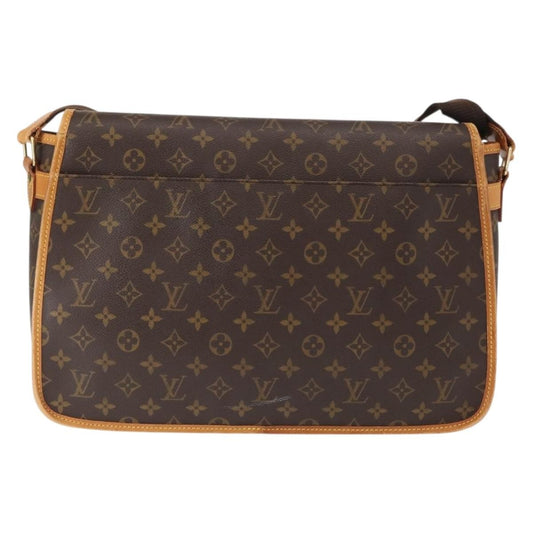 Louis Vuitton Sac Gibeciere Messenger Bag Monogram Canvas, BROWN, CANVAS, Shoulder bag