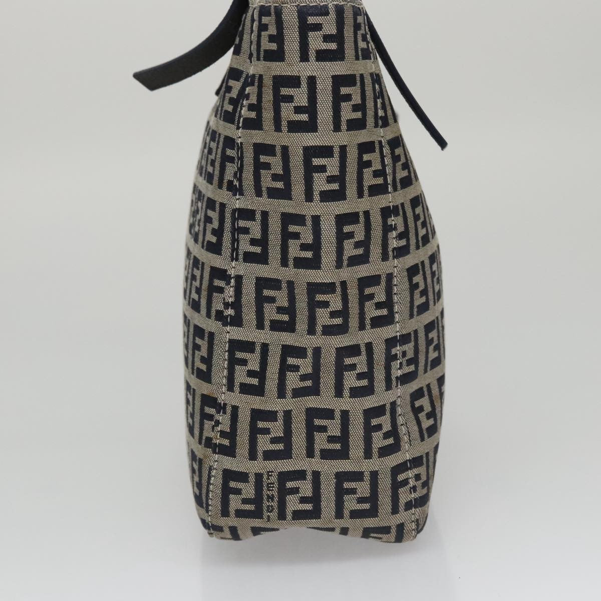 Fendi Vintage Shoulder Bag Zucca Canvas, NAVY, CANVAS, Handbag
