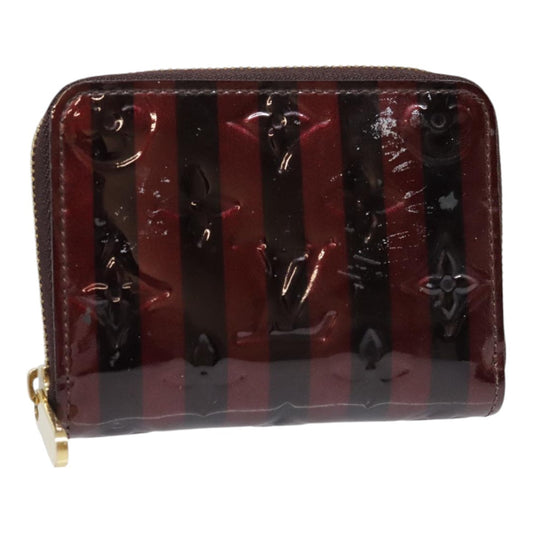 Louis Vuitton Porte-Monnaie Zippy Wallet Monogram Vernis, BURGUNDY, PATENT_LEATHER, Wallets