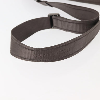 Louis Vuitton District Messenger Bag Damier Infini Leather, GRAY, LEATHER, Shoulder bag