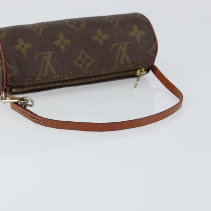 Louis Vuitton Papillon Pochette Monogram Canvas, BROWN, CANVAS, Clutche & pouche