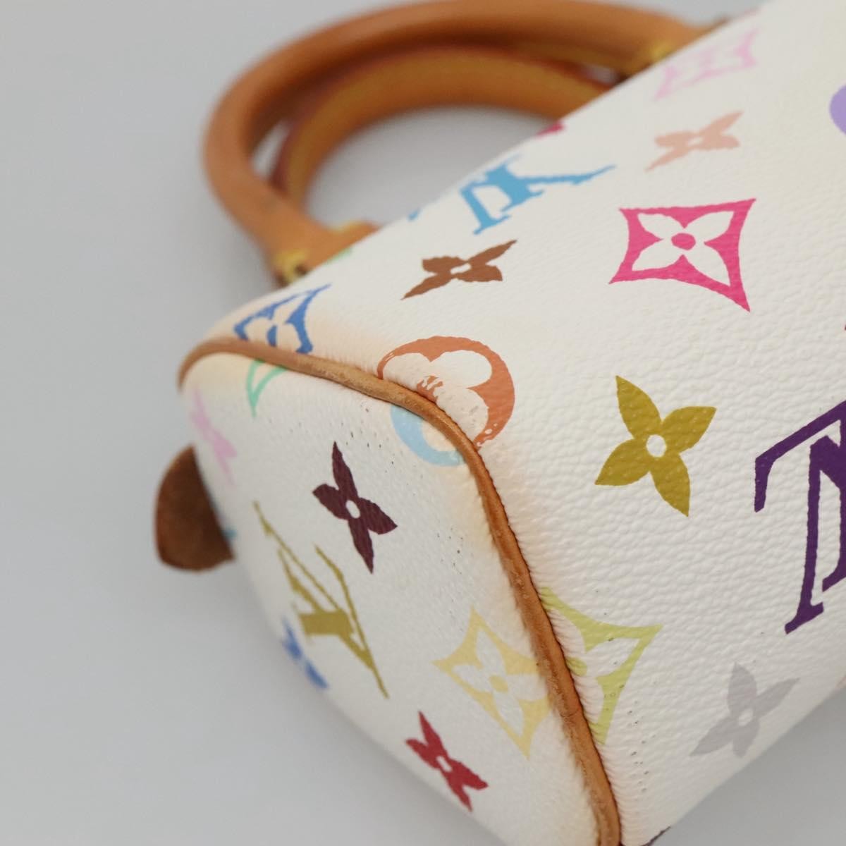 Louis Vuitton Speedy Mini HL Handbag Monogram Multicolor, MULTICOLOUR, CANVAS, Handbag