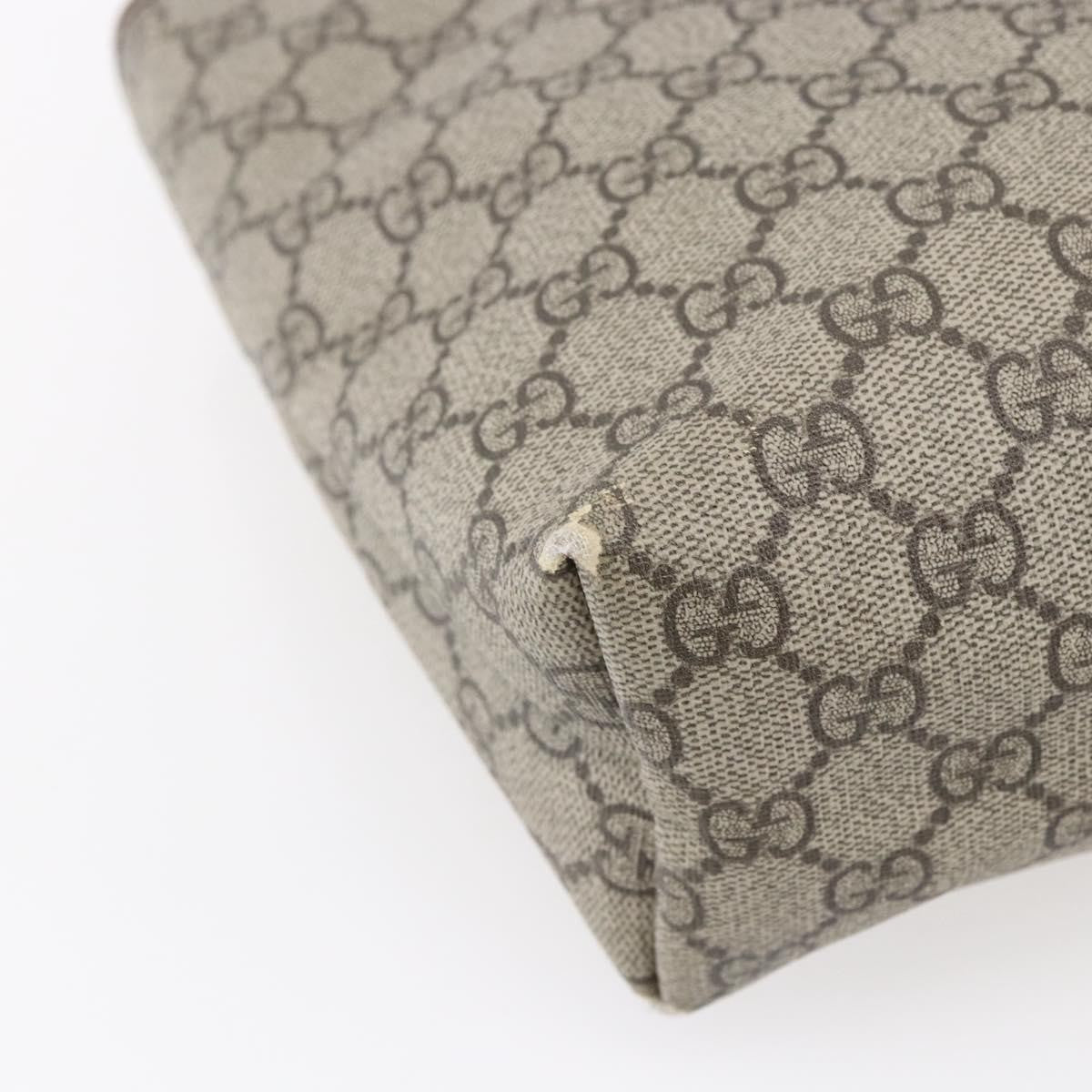 Gucci Plus Tote GG Coated Canvas with Leather, BEIGE, CANVAS, Tote bag