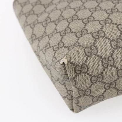 Gucci Plus Tote GG Coated Canvas with Leather, BEIGE, CANVAS, Tote bag