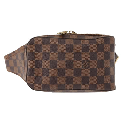 Louis Vuitton Geronimos Waist Bag Damier, BROWN, CANVAS, Shoulder bag