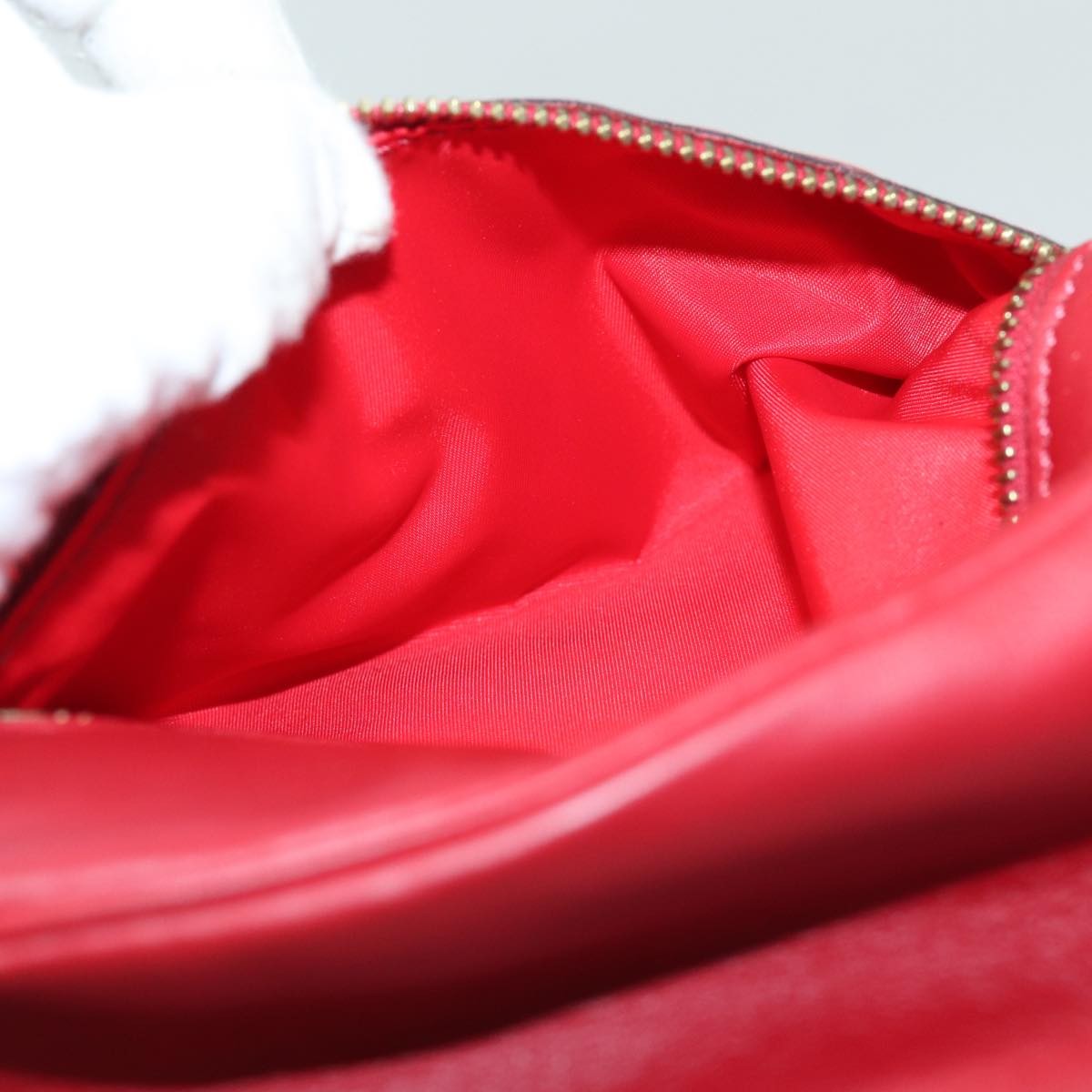 Celine Handbag Leather, RED, LEATHER, Handbag