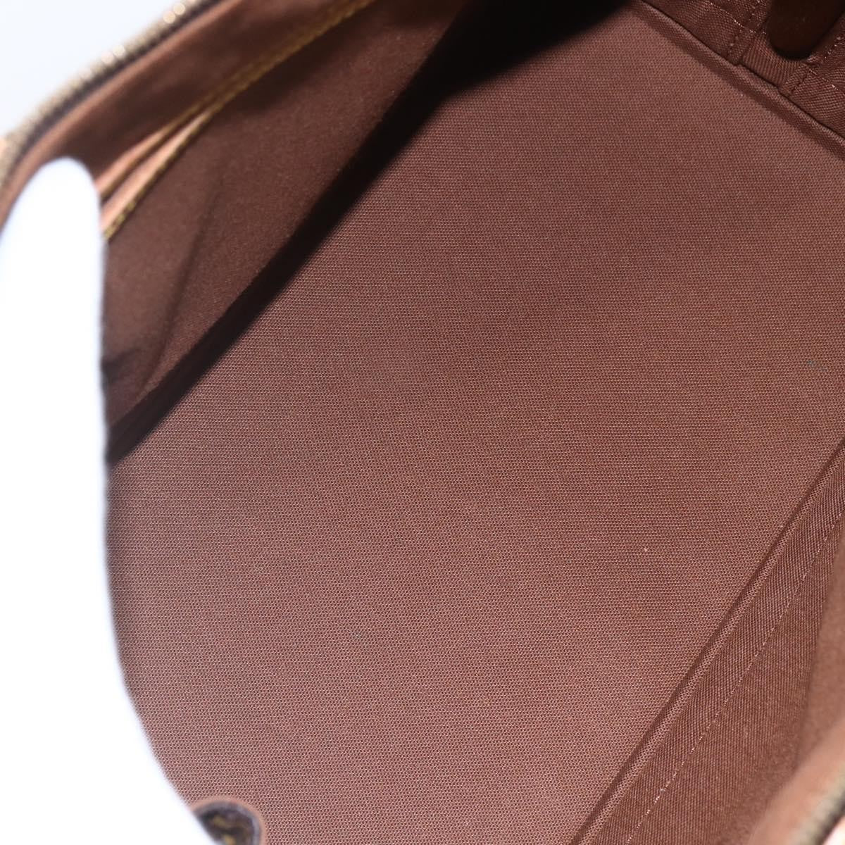 Louis Vuitton Alma Handbag Monogram Canvas, BROWN, CANVAS, Handbag