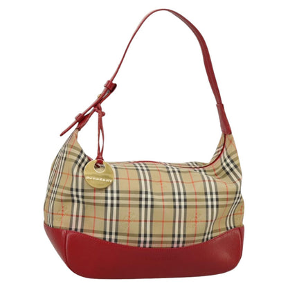 Burberry Nova Check Handbag Nova Check Canvas, BEIGE, CANVAS, Handbag