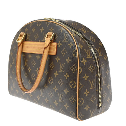 Louis Vuitton Nolita Handbag Monogram Canvas, BROWN, CANVAS, Handbag