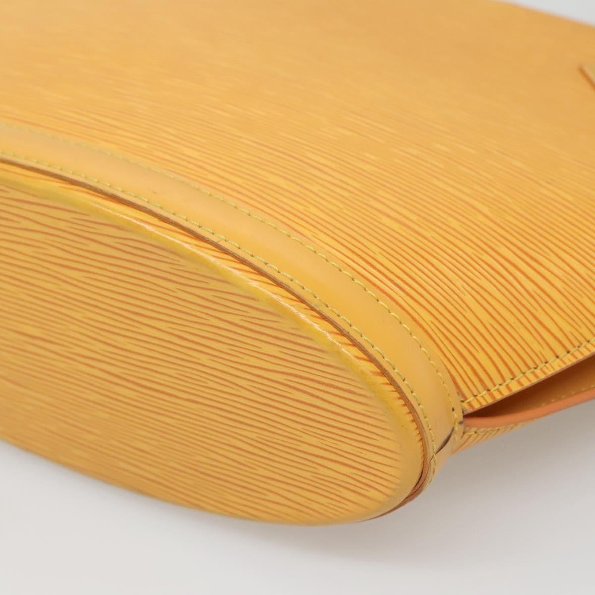 Louis Vuitton Saint Jacques Handbag Epi Leather, YELLOW, LEATHER, Handbag
