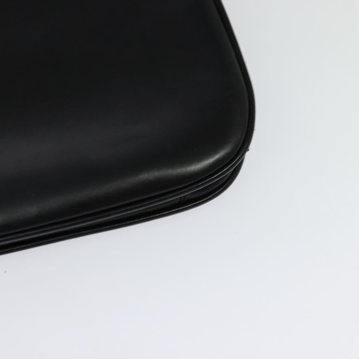 Bally Vintage Shoulder Bag Leather, BLACK, LEATHER, Shoulder bag