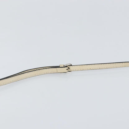 Fendi Monster Baguette Leather, WHITE, LEATHER, Shoulder bag