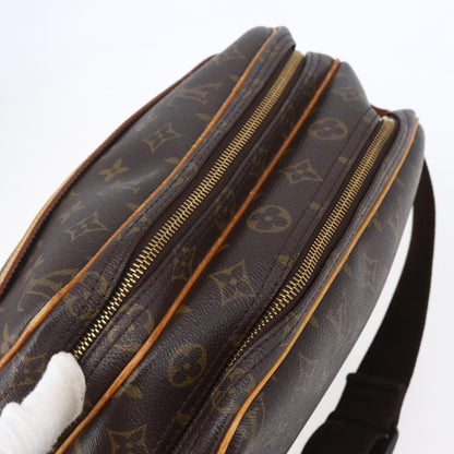 Louis Vuitton Reporter Bag Monogram Canvas, BROWN, CANVAS, Shoulder bag