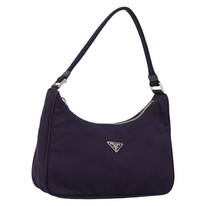 Prada Hobo Tessuto, PURPLE, NYLON, Shoulder bag