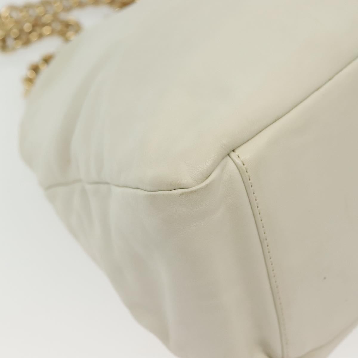 Chanel Rodeo Drive Zip Hobo Lambskin, WHITE, LEATHER, Handbag