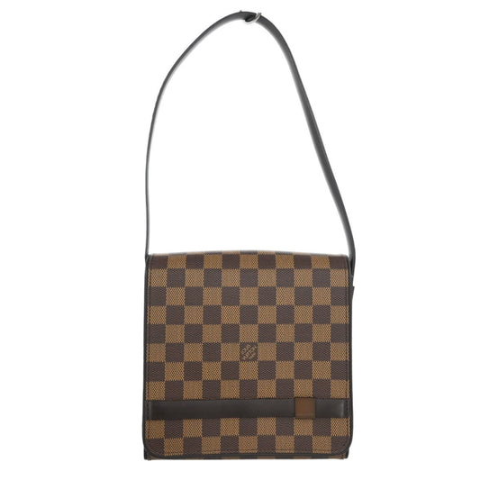 Louis Vuitton Tribeca Handbag Damier, Brown, Canvas, Shoulder Bag