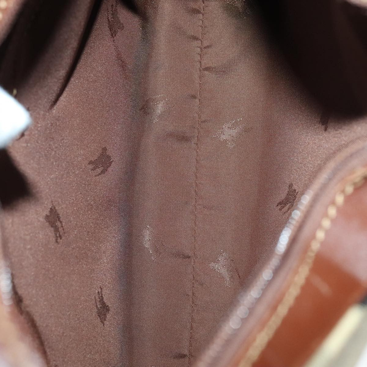 Burberry Shoulder Bag Haymarket Coated Canvas, BEIGE, PVC, Shoulder bag