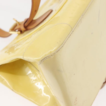 Louis Vuitton Rosewood Avenue Handbag Monogram Vernis, BEIGE, PATENT_LEATHER, Handbag