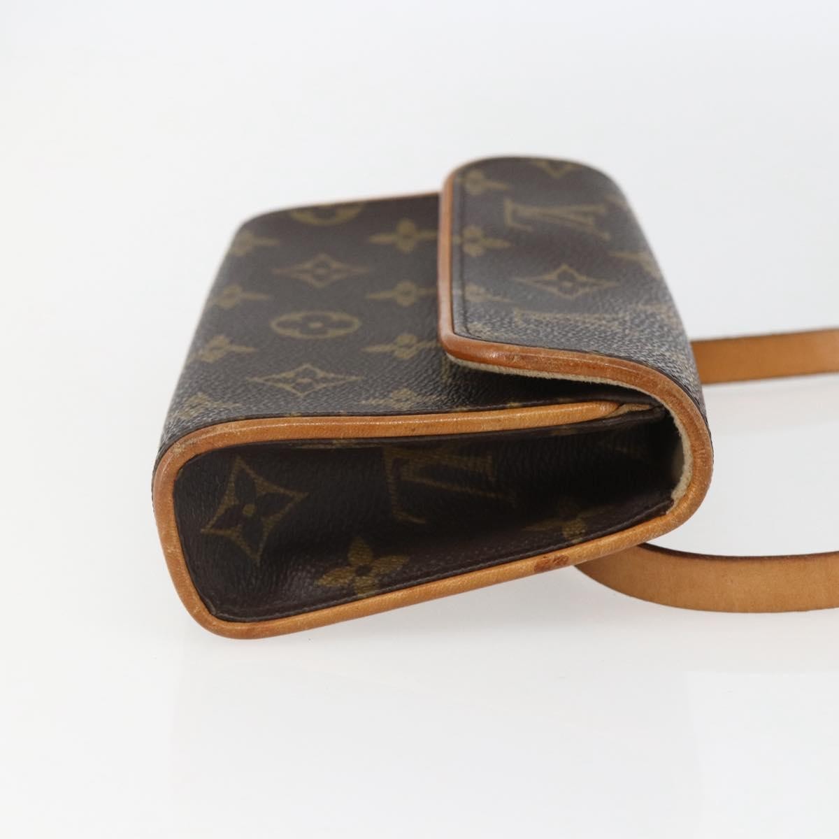 Louis Vuitton Florentine Waist Bag Monogram Canvas, BROWN, CANVAS, Clutche & pouche