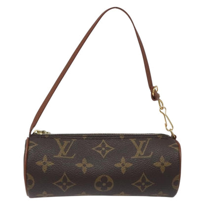 Louis Vuitton Papillon Pochette Monogram Canvas, BROWN, CANVAS, Handbag