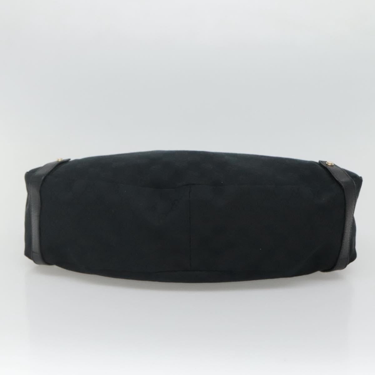 Gucci Abbey Shoulder Bag GG Canvas, BLACK, CANVAS, Shoulder bag