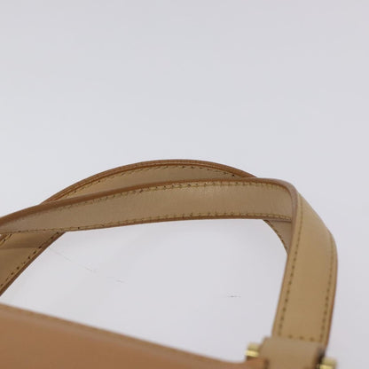 Burberry Vintage Handbag Leather, BEIGE, LEATHER, Handbag