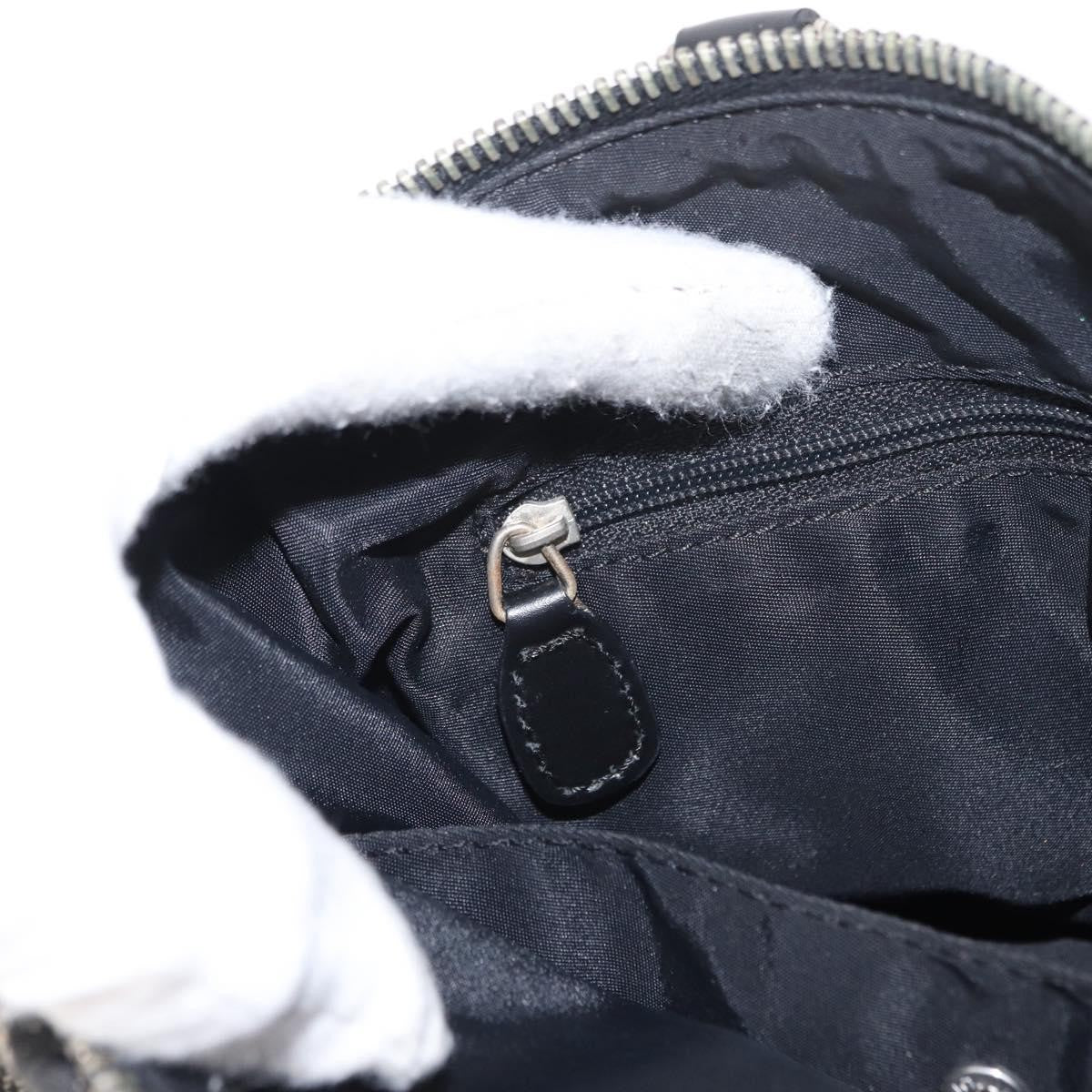 Christian Dior Vintage Trotter Boston Bag Diorissimo Canvas, BLACK, CANVAS, Travel bag