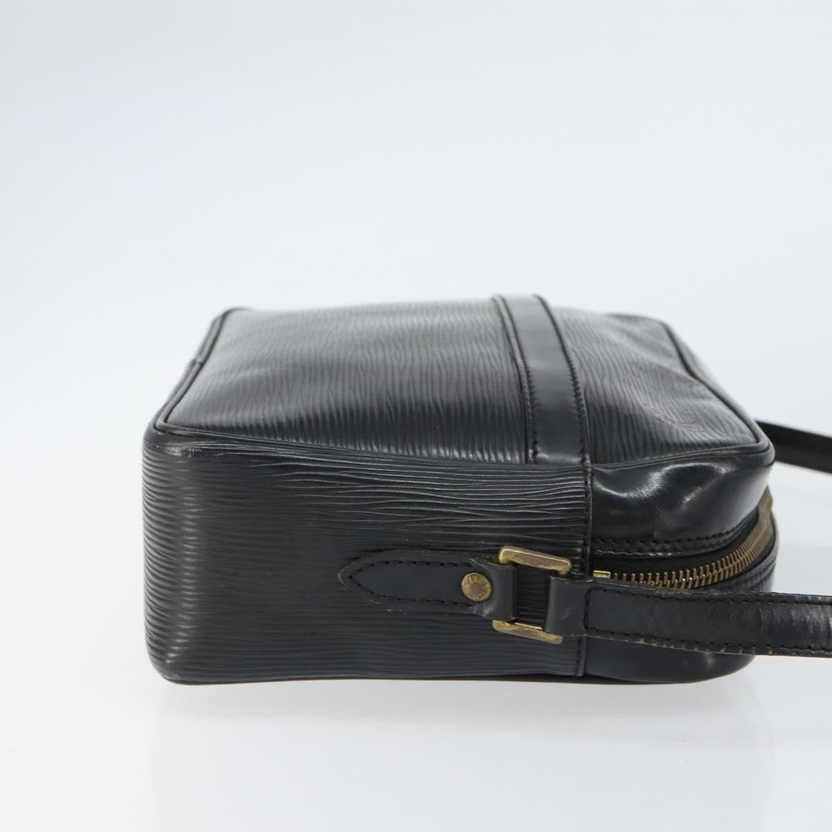 Louis Vuitton Trocadero Handbag Epi Leather, BLACK, LEATHER, Shoulder bag