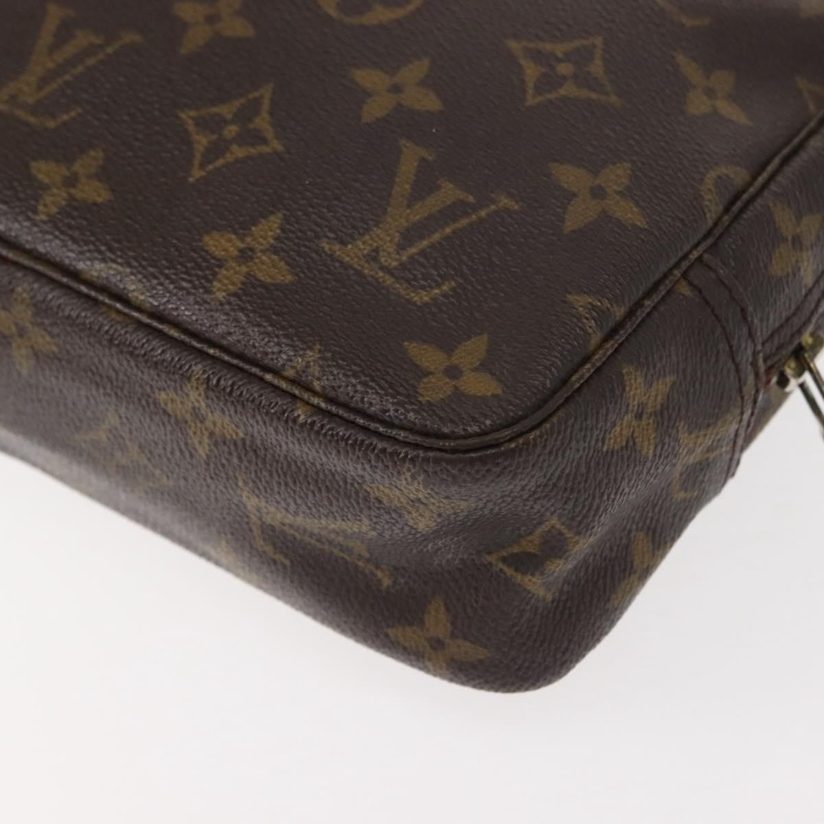 Louis Vuitton Trousse Toilette Monogram Canvas, BROWN, CANVAS, Clutche & pouche