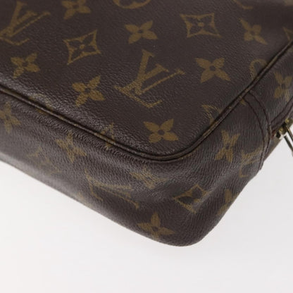 Louis Vuitton Trousse Toilette Monogram Canvas, BROWN, CANVAS, Clutche & pouche