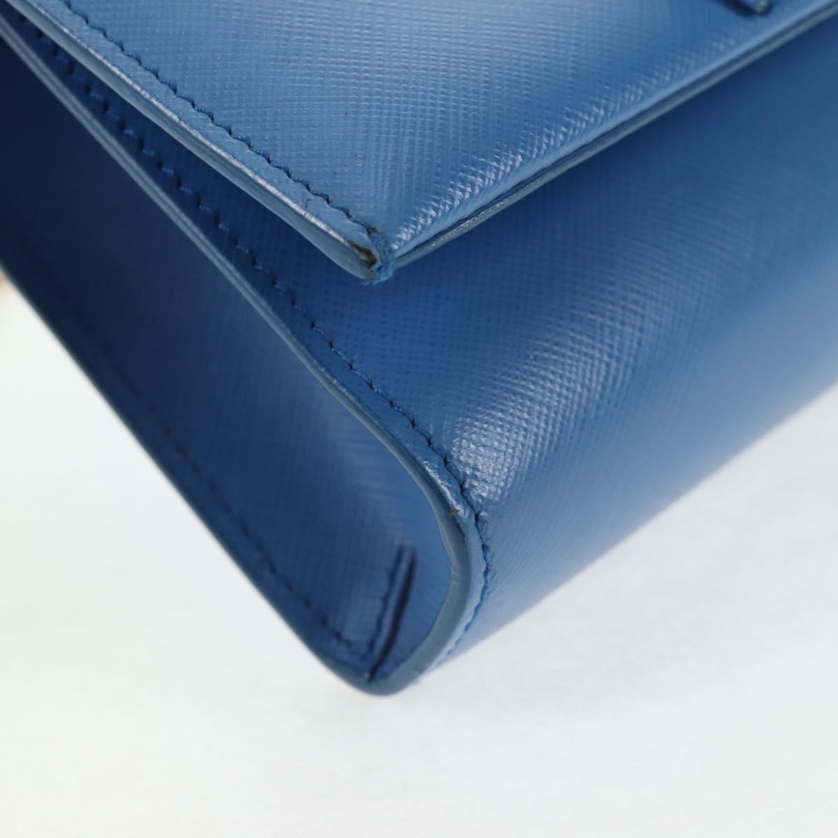 Salvatore Ferragamo Ginny Crossbody Bag Leather, BLUE, LEATHER, Shoulder bag