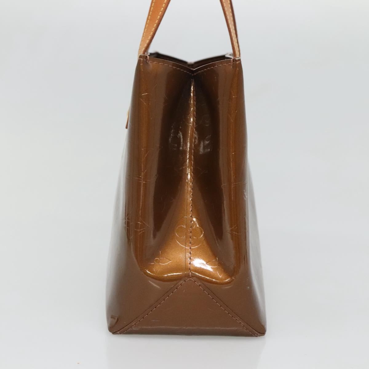 Louis Vuitton Reade Handbag Monogram Vernis, BROWN, PATENT_LEATHER, Handbag