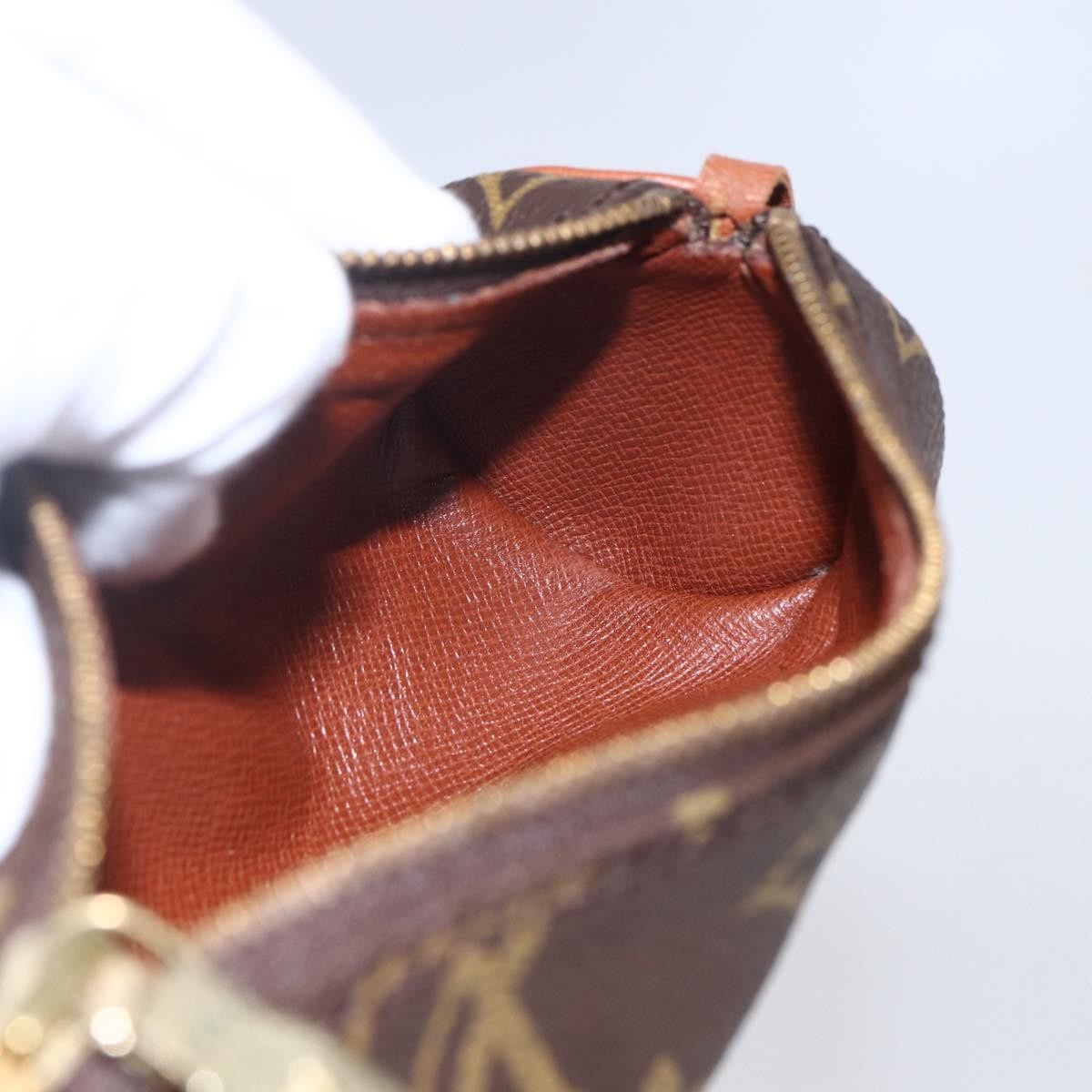 Louis Vuitton Papillon Pochette Monogram Canvas, BROWN, CANVAS, Clutche & pouche