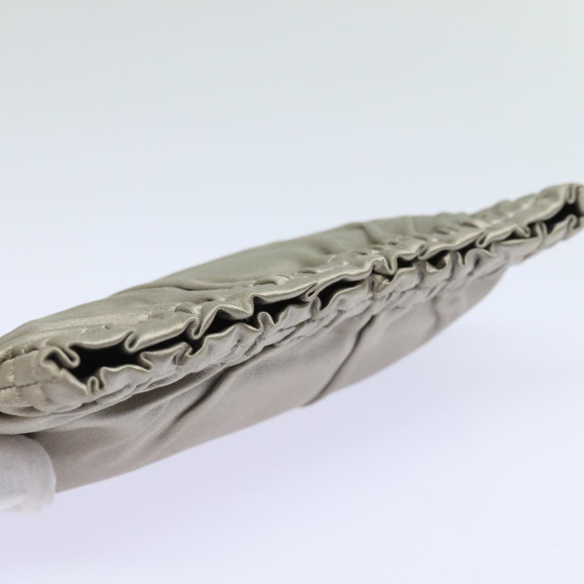 Prada Vintage Handbag Tessuto, SILVER, NYLON, Handbag