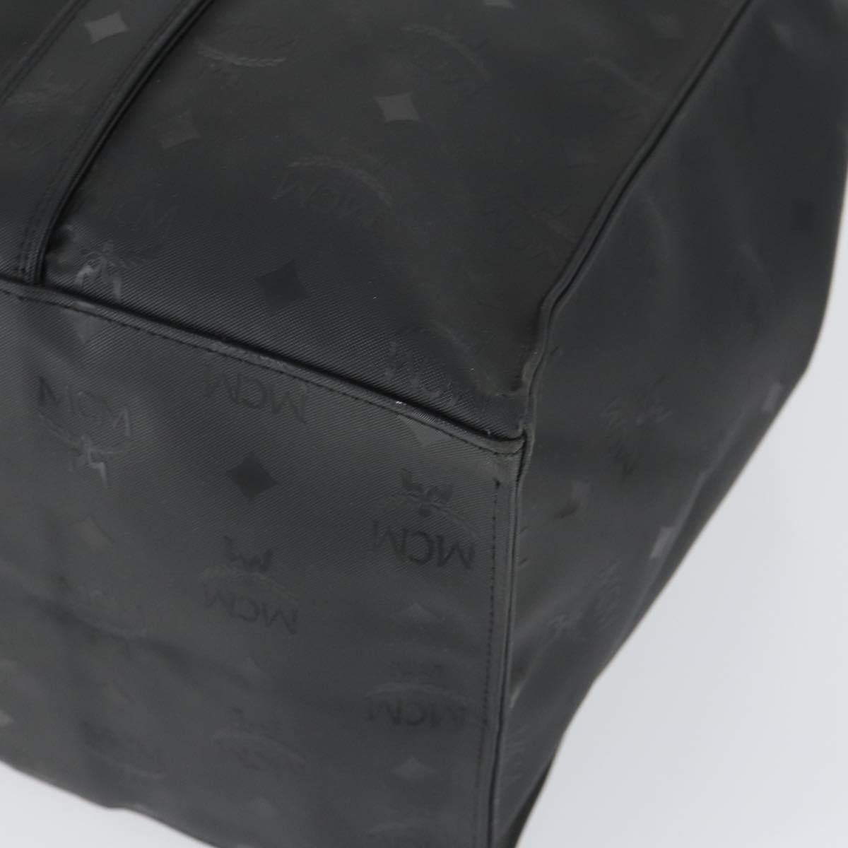 MCM Vintage Visetos Tote bag Canvas, BLACK, CANVAS, Tote bag