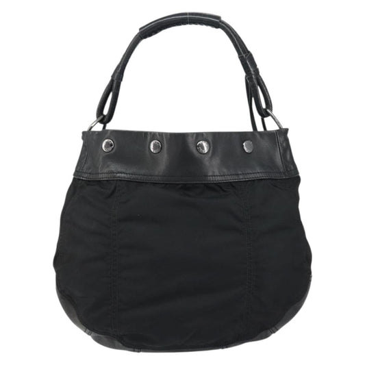 Prada Vintage Shoulder Bag Tessuto, BLACK, NYLON, Shoulder bag
