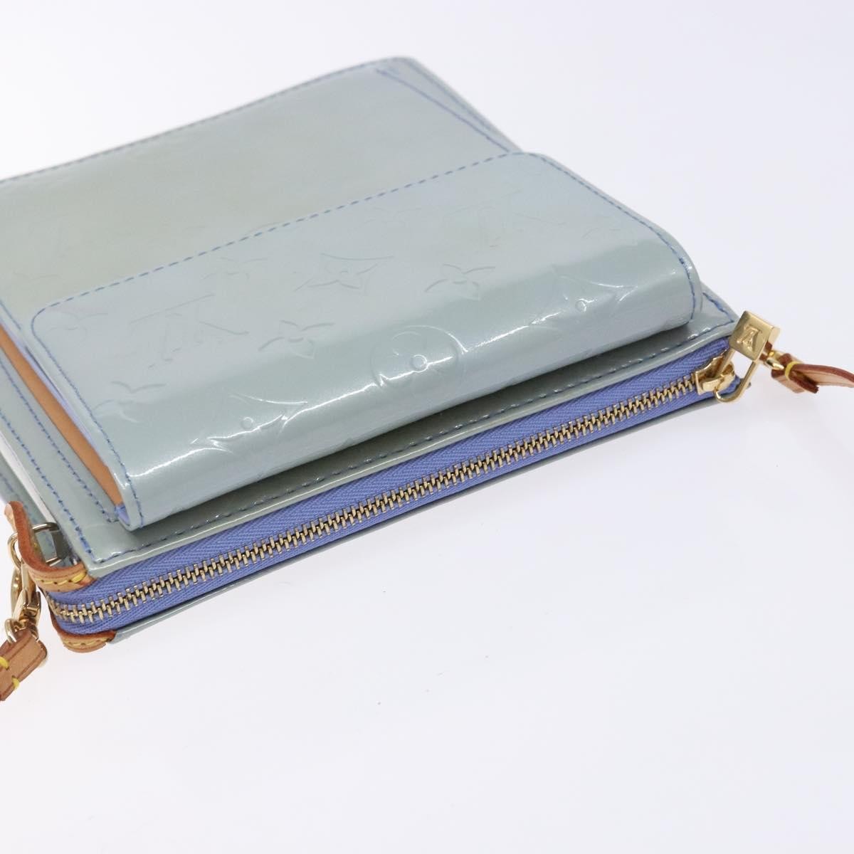 Louis Vuitton Mott Handbag Monogram Vernis, GRAY, PATENT_LEATHER, Handbag