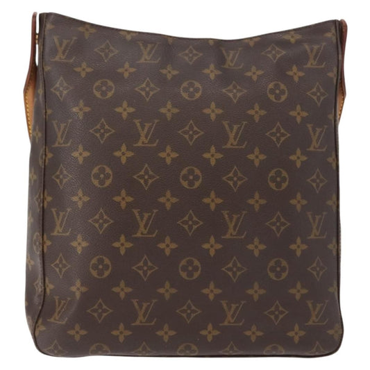Louis Vuitton Looping Handbag Monogram Canvas, BROWN, CANVAS, Shoulder bag