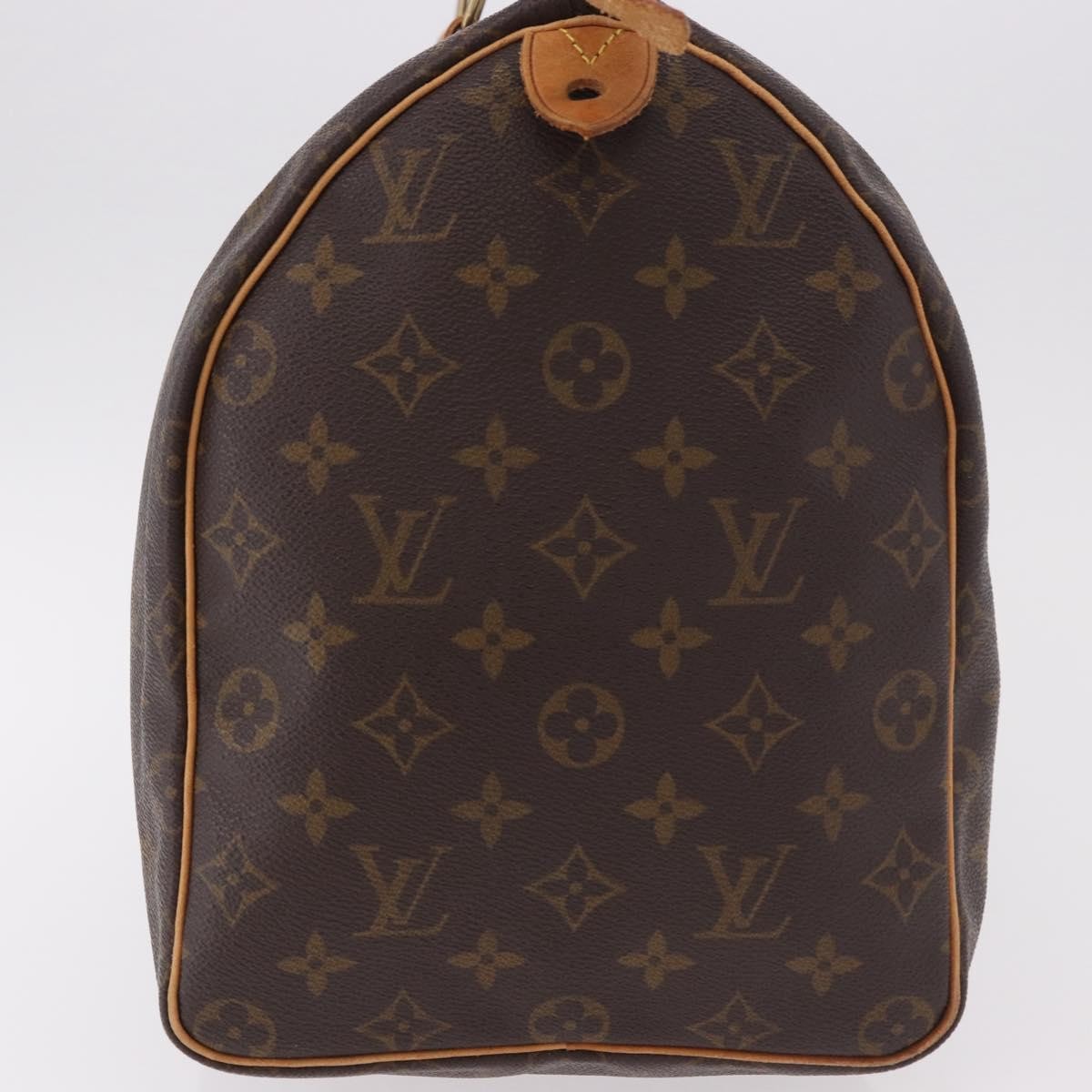 Louis Vuitton Speedy Handbag Monogram Canvas, Brown, Canvas, Handbag