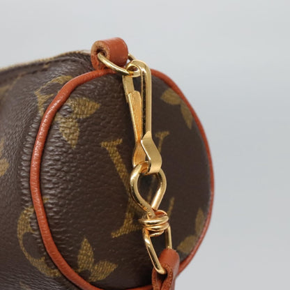 Louis Vuitton Papillon Pochette Monogram Canvas, BROWN, CANVAS, Clutche & pouche