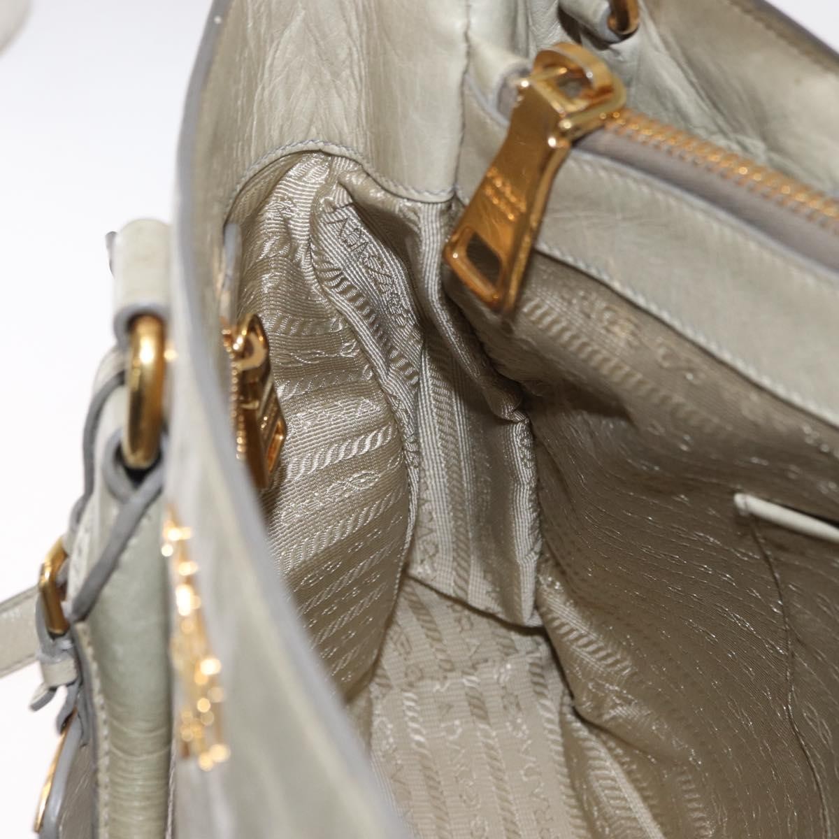 Prada Tote Vitello Daino Vitello Daino, BEIGE, LEATHER, Handbag