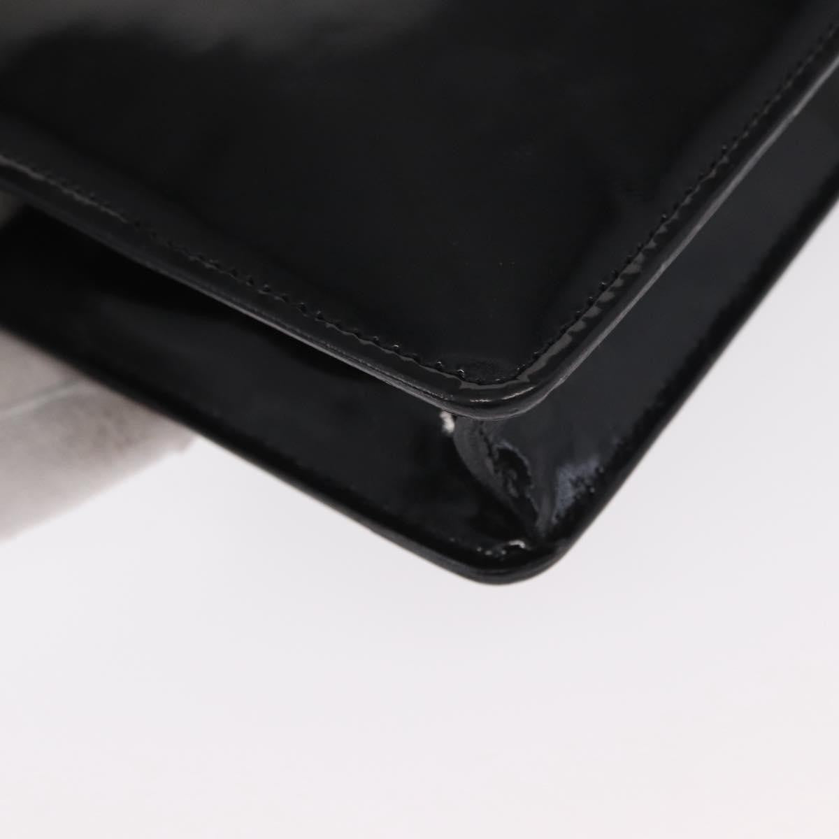 Celine Clutch Bag ENAMEL, BLACK, PATENT_LEATHER, Clutche & pouche