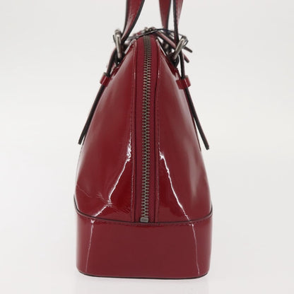Burberry Vintage Handbag Patent leather, RED, PATENT_LEATHER, Handbag