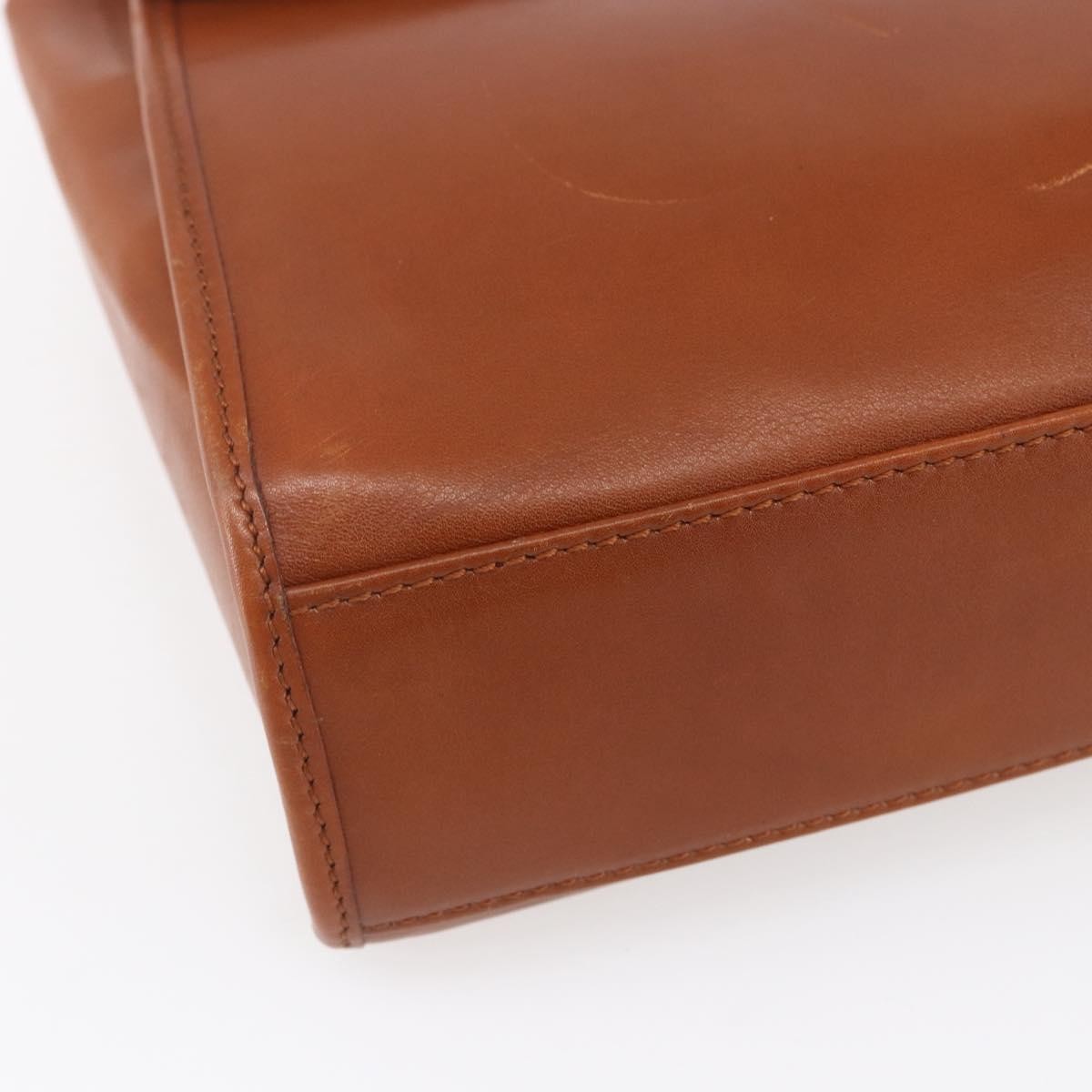 Celine Handbag Leather, BROWN, LEATHER, Handbag