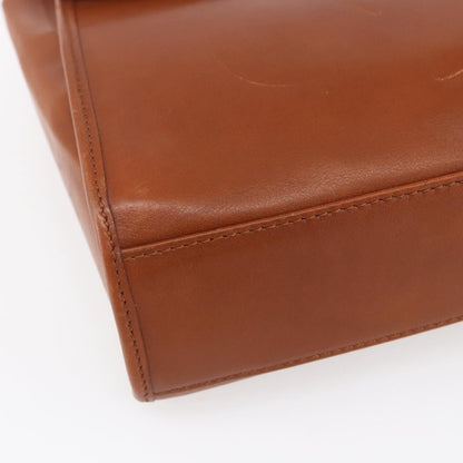 Celine Handbag Leather, BROWN, LEATHER, Handbag