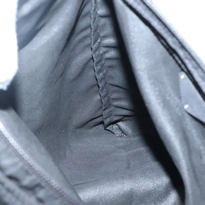 Prada Flat Messenger Bag Tessuto, BLACK, NYLON, Shoulder bag