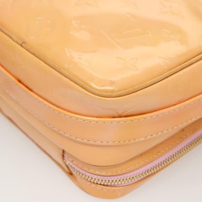 Louis Vuitton Wooster Handbag Monogram Vernis, BEIGE, PATENT_LEATHER, Handbag