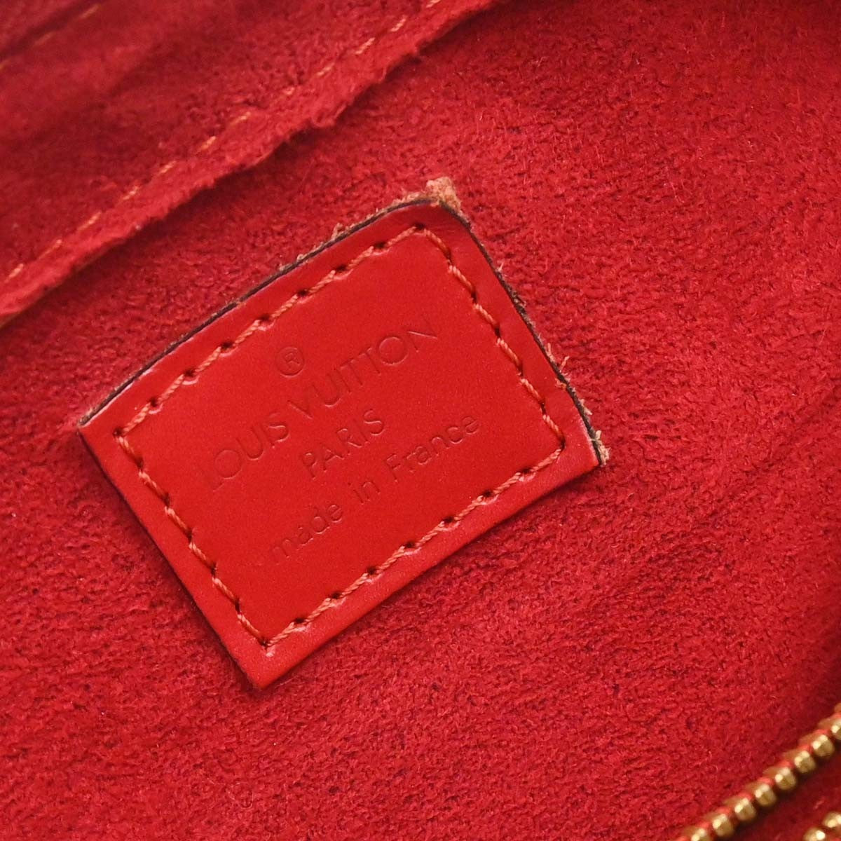 Louis Vuitton Pont Neuf Handbag Epi Leather, Red, Leather, Handbag